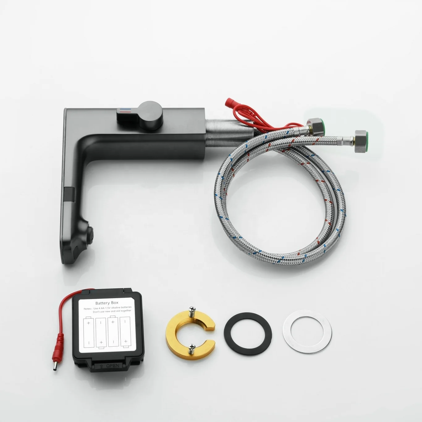 Thermostatic Thermostat Touchless Bathroom Smart Taps Faucet With Water Glow led Light