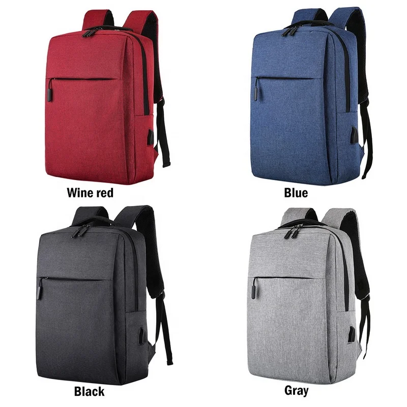 Wholesale  Travel Smell Proof Backpack  anti theft polyester fashion laptop backpack laptop back pack chargeable usb