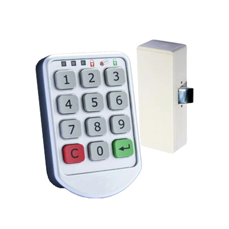 password digital office smart electronic lock for glass metal wood cabinet