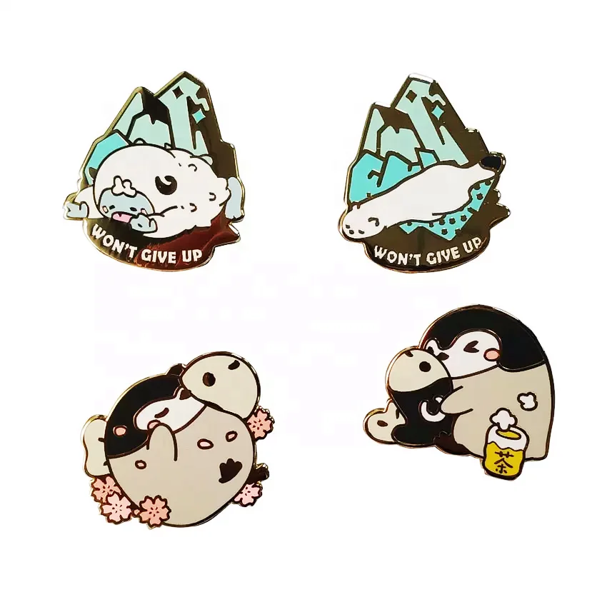 No Minimum Metal Pins Supplier Glitter Brooch Anime Hard Enamel pin Soft Lapel Badge Manufacturer Custom Enamel Pin