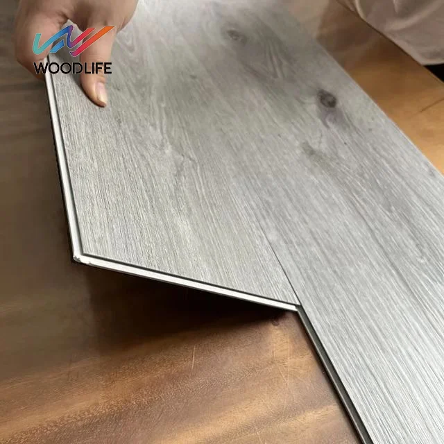 Modern Luxury PVC SPC Flooring Anti-Slip Wear Resistant Easy Click Installation Indoor Use Available Thicknesses 4mm 6mm 7mm 8mm