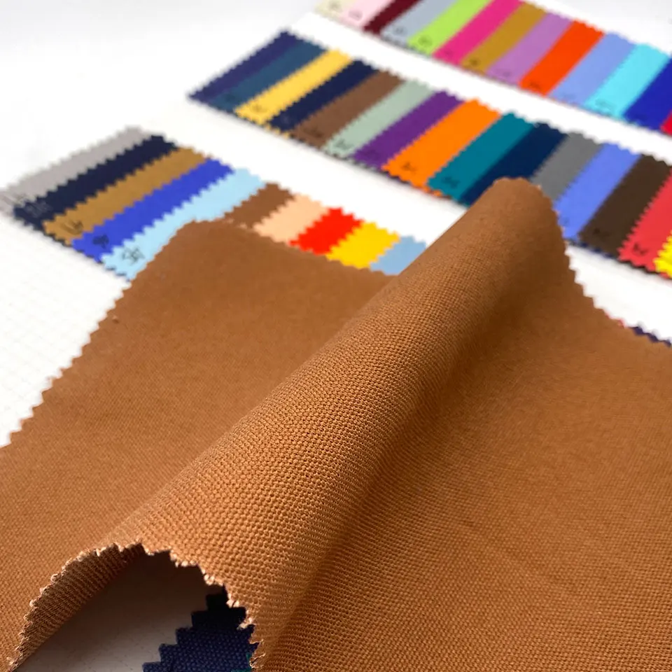 
Bag Cloth Pink Green Black White Grey Plain Dyed Custom Meter Price 100% Woven Cotton Canvas Fabric 