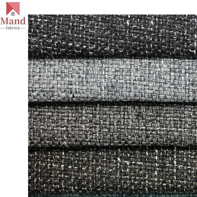 Fabric Sample Book 2022 New Style Woven Plain Texture Upholstery Fabric For Sofas Chairs