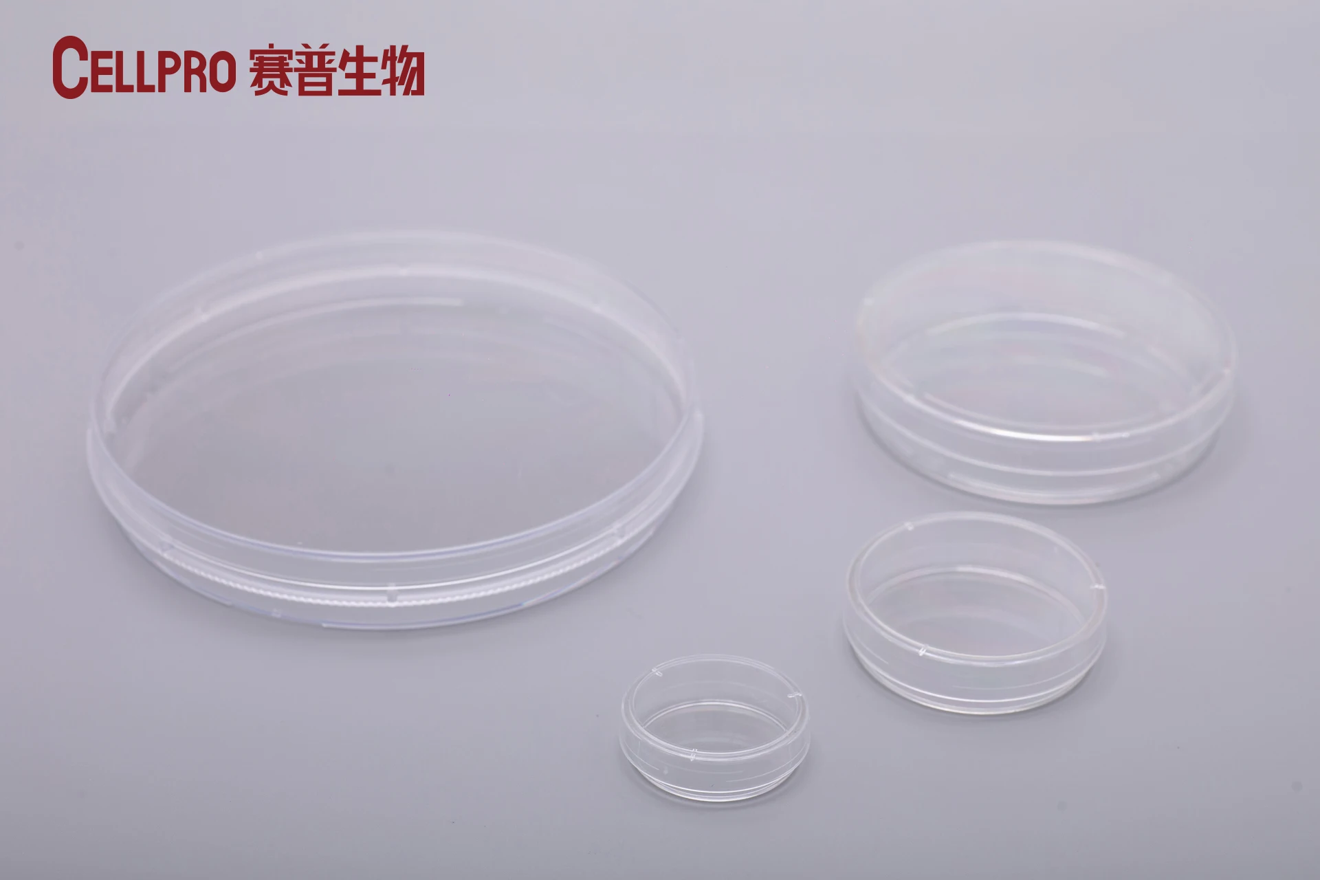 Sterile Plastic Lab Use Surface Adherent Tissue Cell Culture Petri Dish
