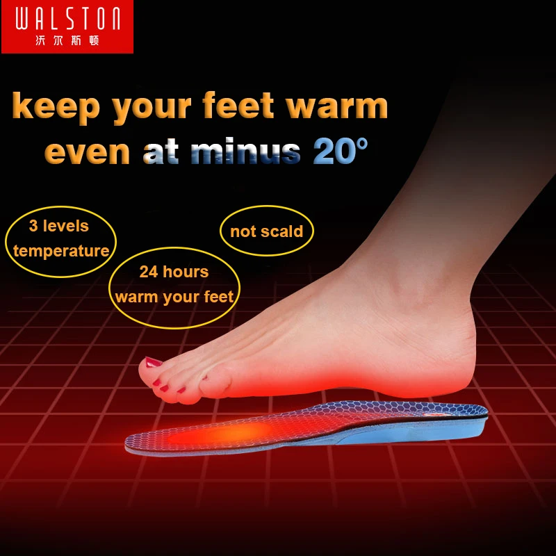 Usb Charged Heated Warmer Pads Insole Foot Elderly Foot Warmers Winter Outdoor Sports Heating Insoles For Shoes Boot Keep Warm