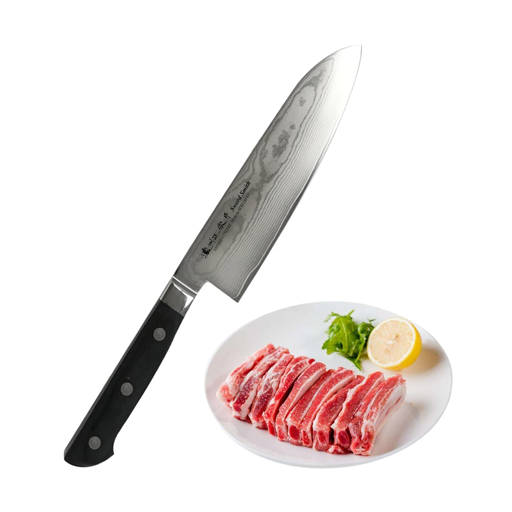 Японские ножи Noshu Masamune 69 слоев кухонные Damasucus Patters 90 мм-200 мм