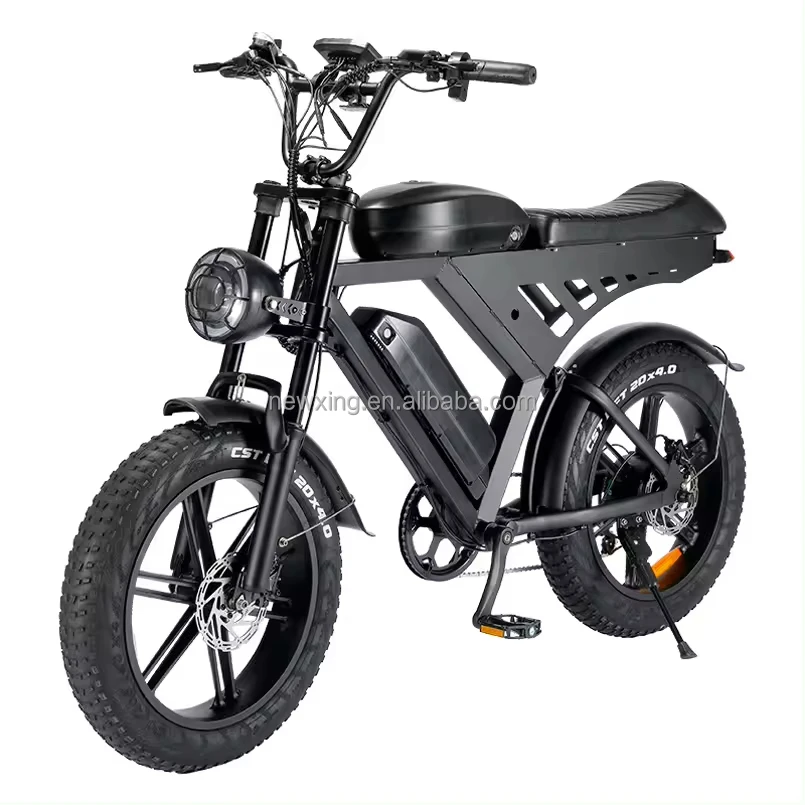 20*4inch V30 Fatbike electric  city  bike dirt ebike delivery e bike  bicycle electric bicycle 2 battery  Long mileage  off road