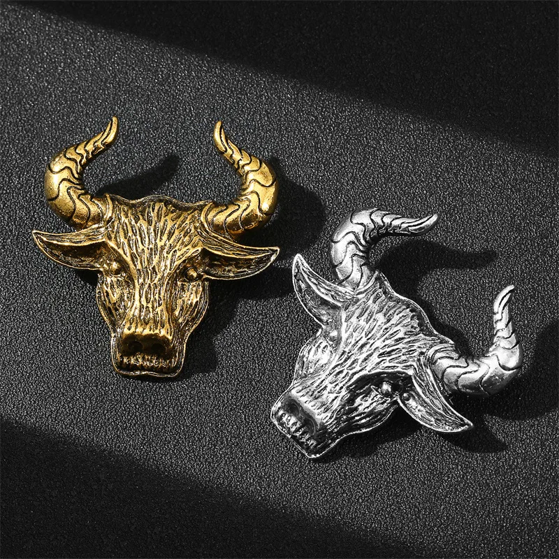 European and American domineering accessories blazer brooch men wolf lion eagle high-end luxury fashion panther brooch
