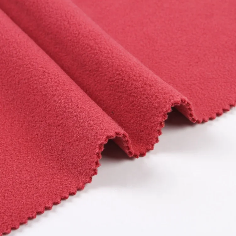 Heavy thick baby wear different types fleece bonded both side polar fleece raised fabric bonded fabric for coat