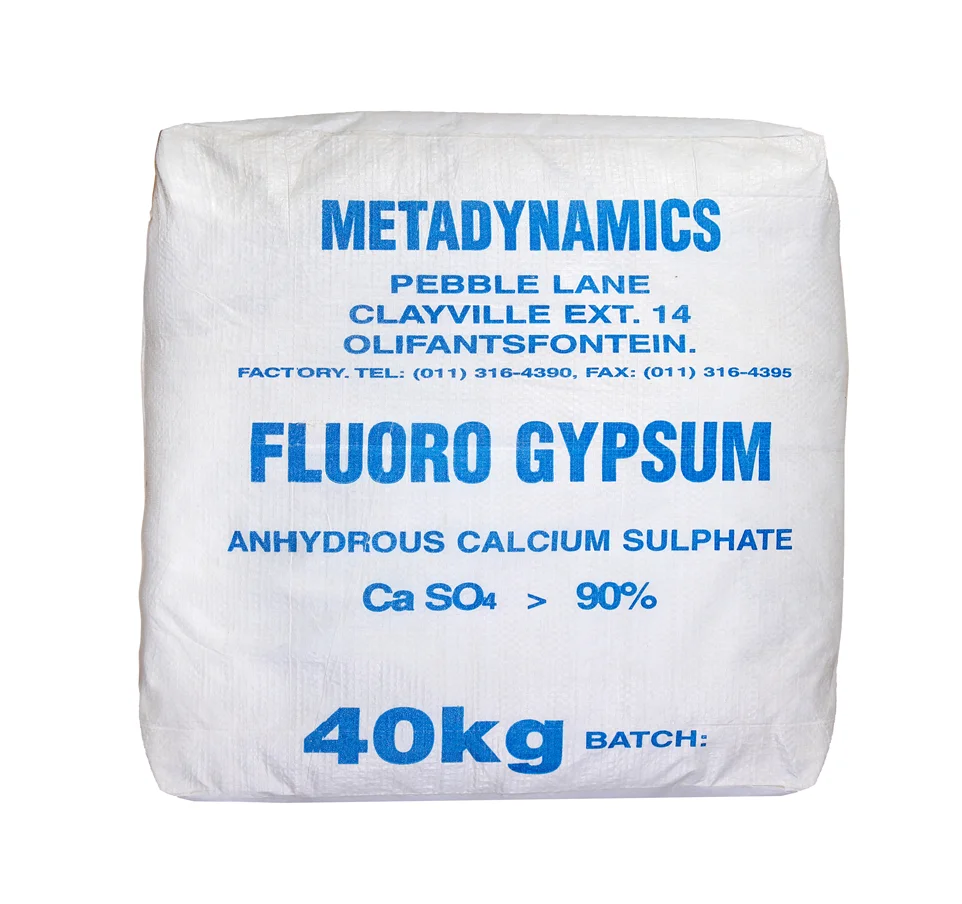 
Fluorogypsum Anhydrite Plaster Of Paris Powder For Wholesale 