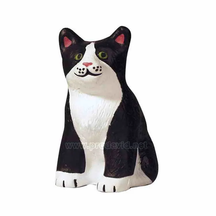 Custom PU Promotional Anti Stress Relievers With Your Logo Brand Cat Model