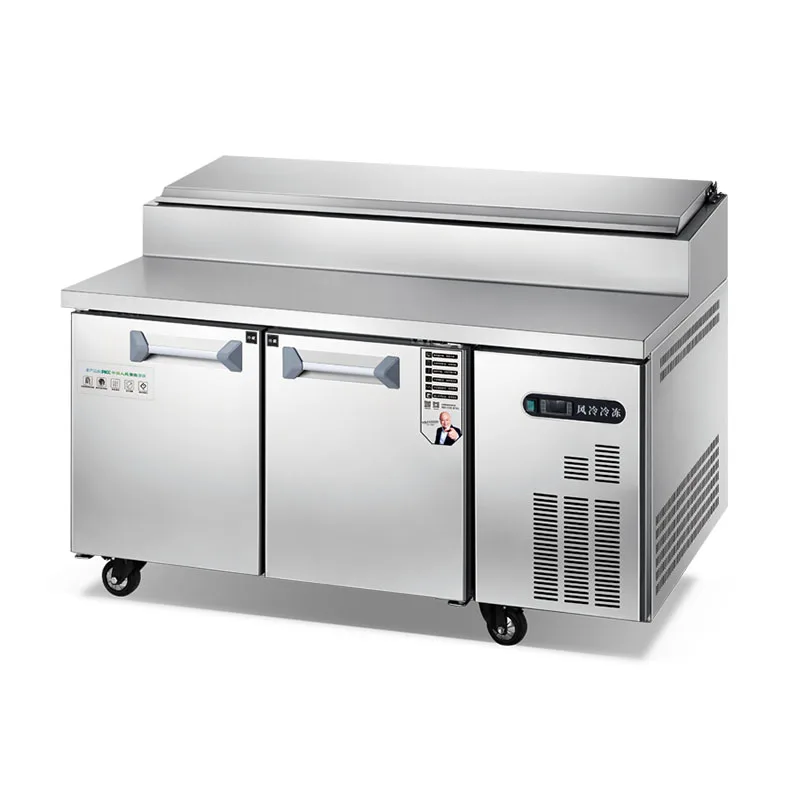 commercial table salad pizza display refrigerator table bar refrigerating appliance price in pakistan
