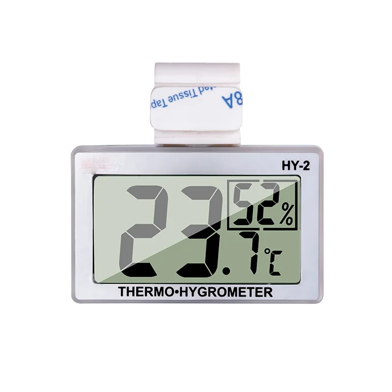 digital hygrometer analog household thermometer mini portable lcd display thermometer aquarium indoor outdoor thermometer