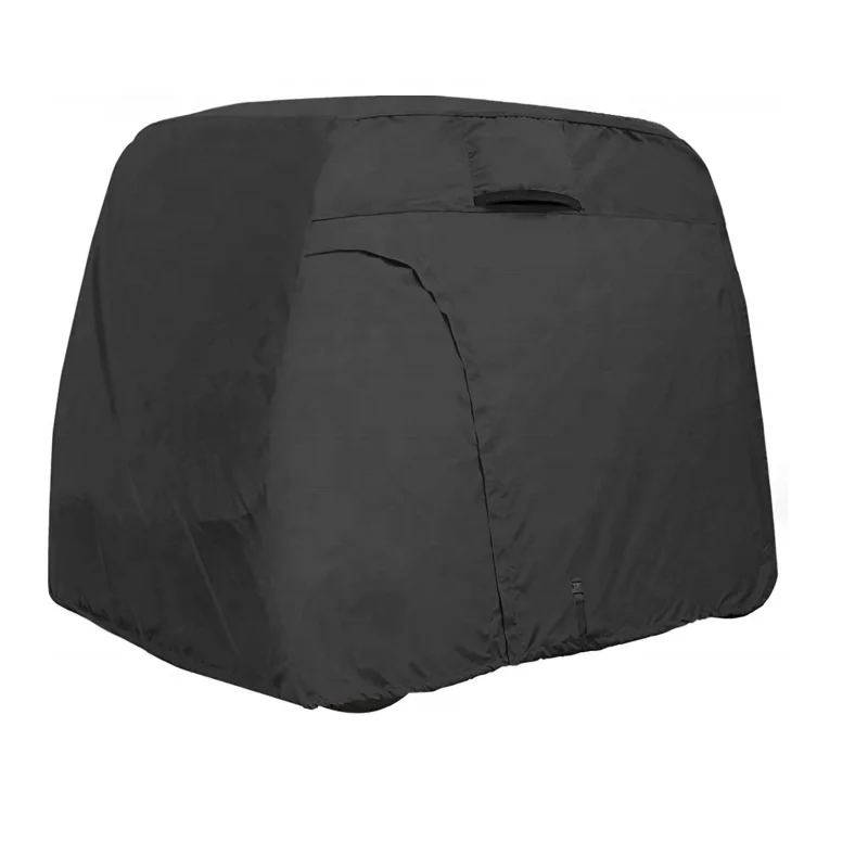 Durable Waterproof Polyester Oxford 210D 420D 600D Golf Cart Rain Cover Golf Cart Accessories