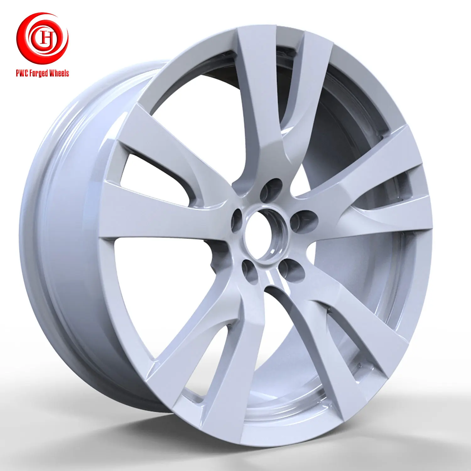 PWC custom 16 17 18 19 20 21 22 inch multi spoke design alloy wheel aluminium rims for mercedes benz eqs bmw f82 m4