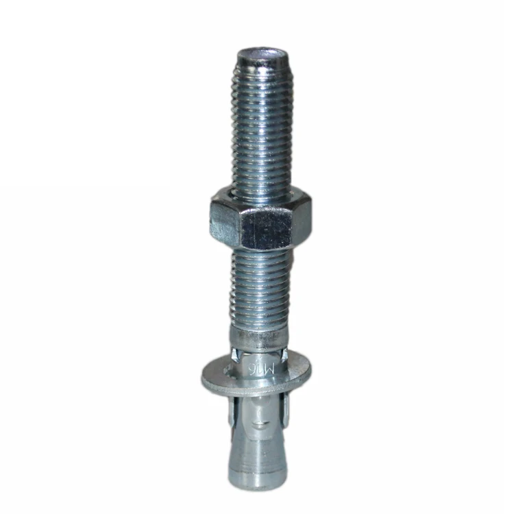 
High Quality Steel Galvanized Wedge Anchor Bolt,Through Anchor Bolt 