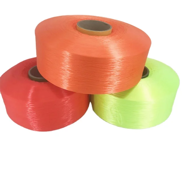 PP Yarn Factory Direct Sales Solid Colors FDY Polypropylene Multifilament Yarn 300D -2100D for belt