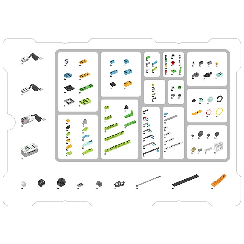 Spike Prime WeDo 2.0 45300 STEAM Robot DIY Educational Building Block Kit Kid Science Technology Innovation Puzzle Toy Prime Set