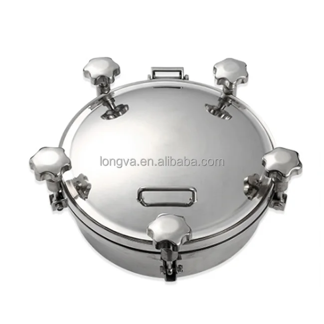 sanitary stainless steel manhole cover