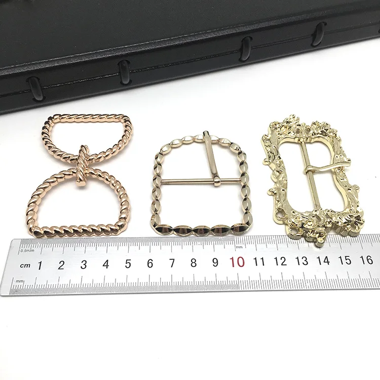 Wholesale New High Quality Smooth Metal Buckle Women Belt Buckles for Clothes and Bags Belt Women Buckle