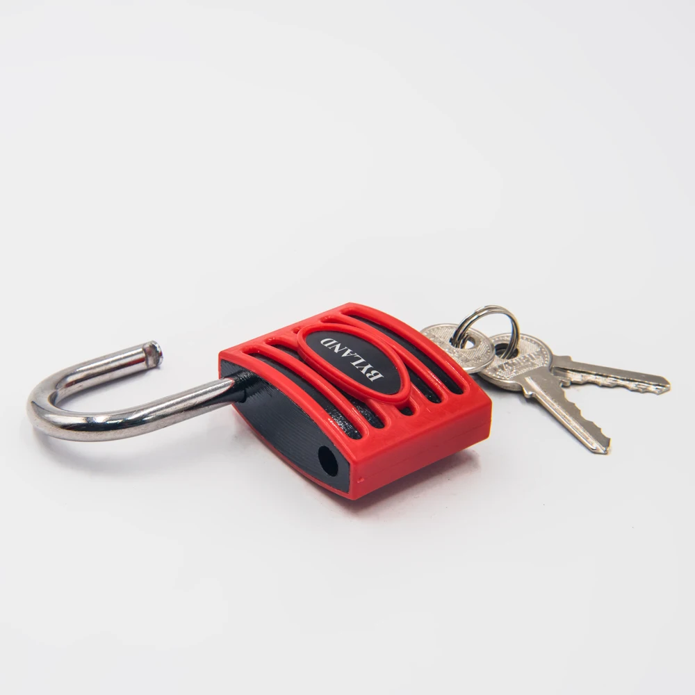 Arc Shell Lock high quality and China cheap 32mm padlock Plastic cover padlock