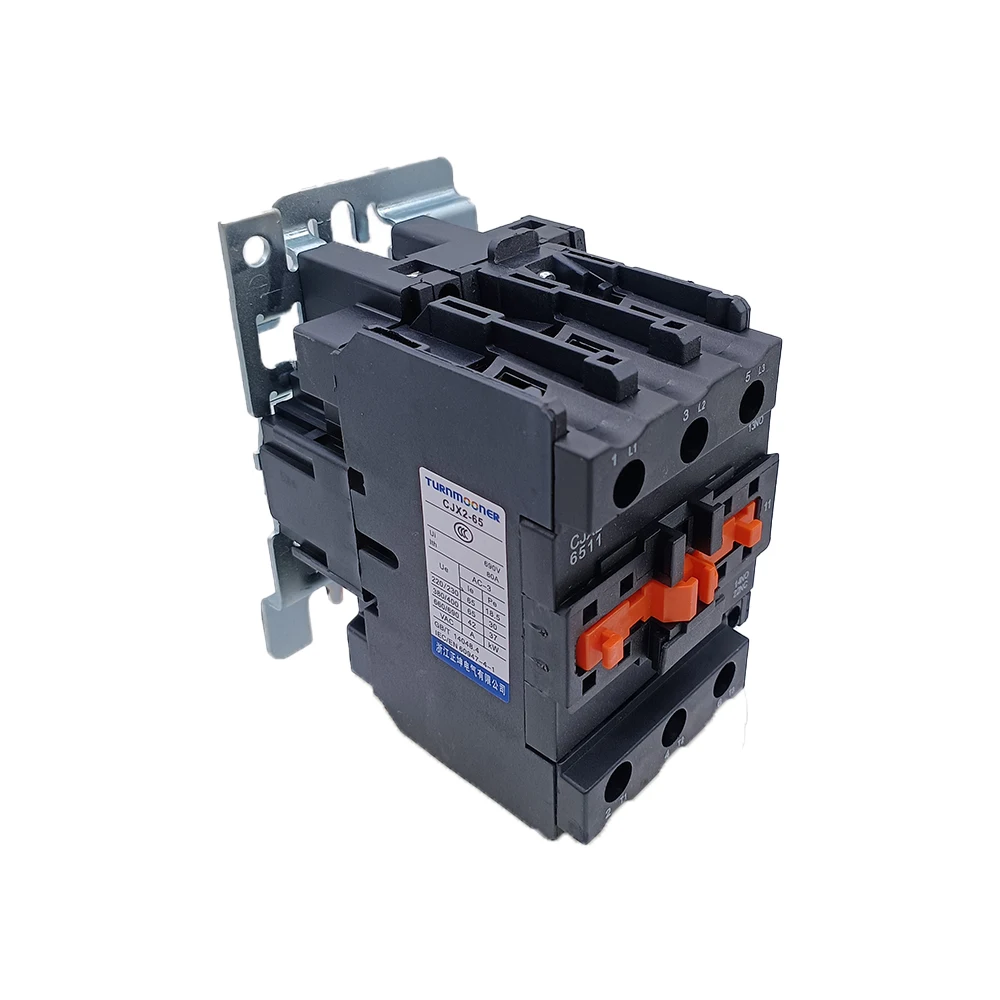 CJX2-65 серии Высокое качество 220v/катушка/магнитный контактор переменного тока подходит для 50 Гц или 60 Напряжение