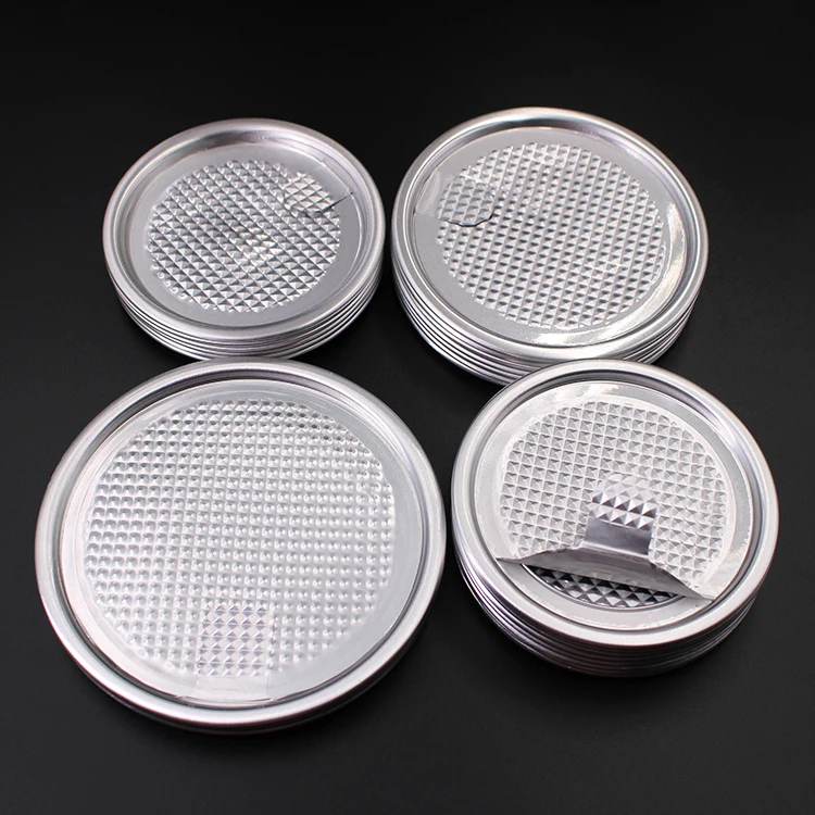 
Вытяжное кольцо из алюминиевой фольги, легко снимается Крышка для банка для молочного порошка, 