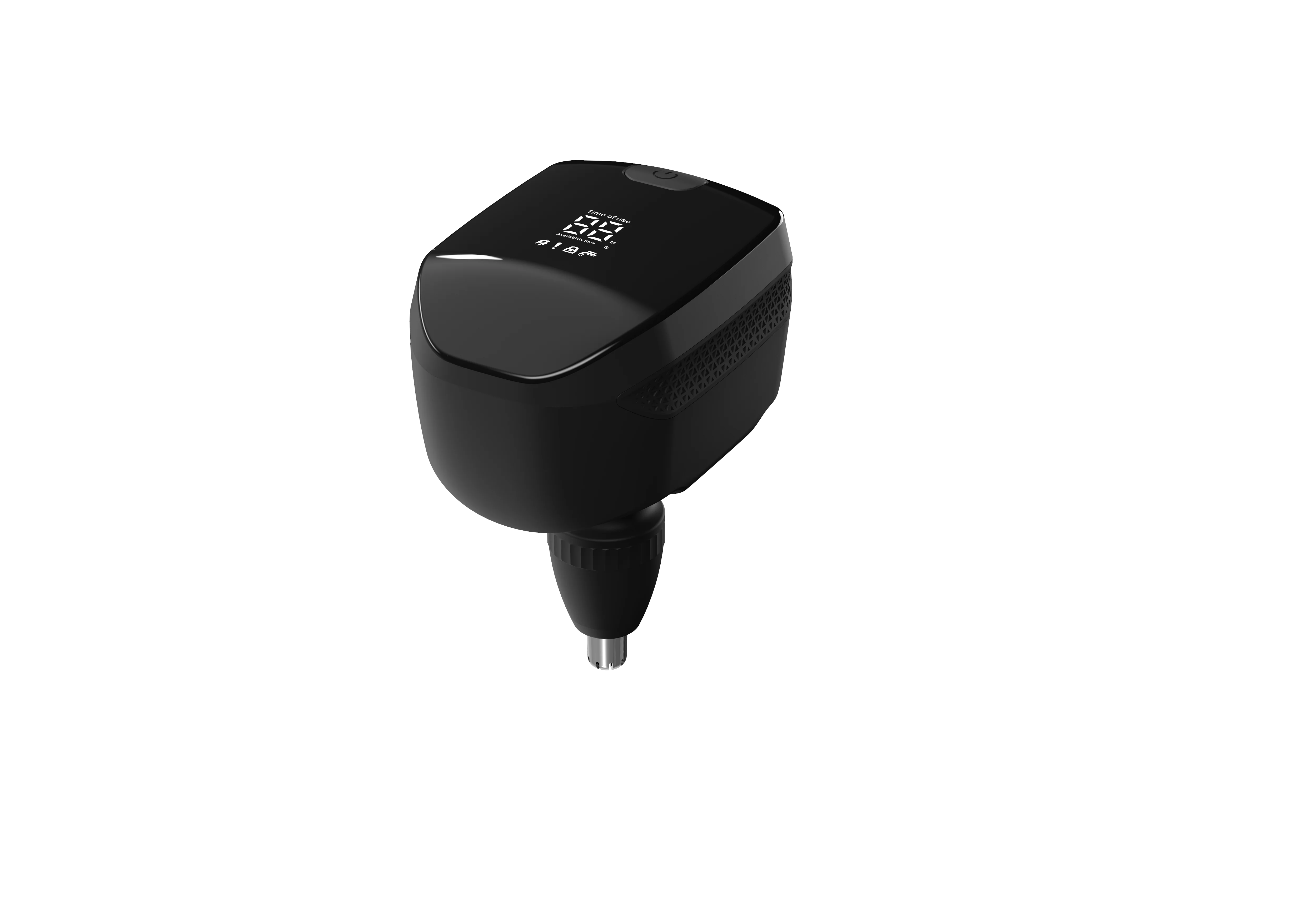 RUNWE New RS2025 Electric Shavers Hair Cutting Machine Beard Trimmer LED Bald Head Shaver with 6 Stainless Steel Blades for Men