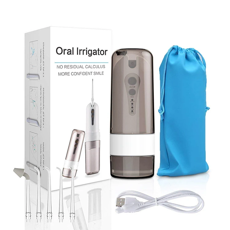 Portable Mini Oral Irrigator Dental Floss Pick High Pressure Dental Jet