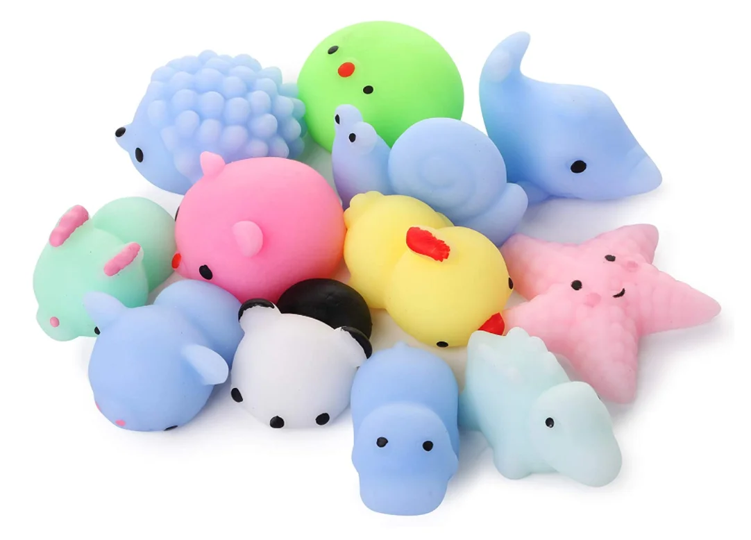 Mochi Squishies Kawaii Squishy игрушки для вечеринок животные сжимаемые снятия стресса мальчиков и девочек Подарки на день рождения
