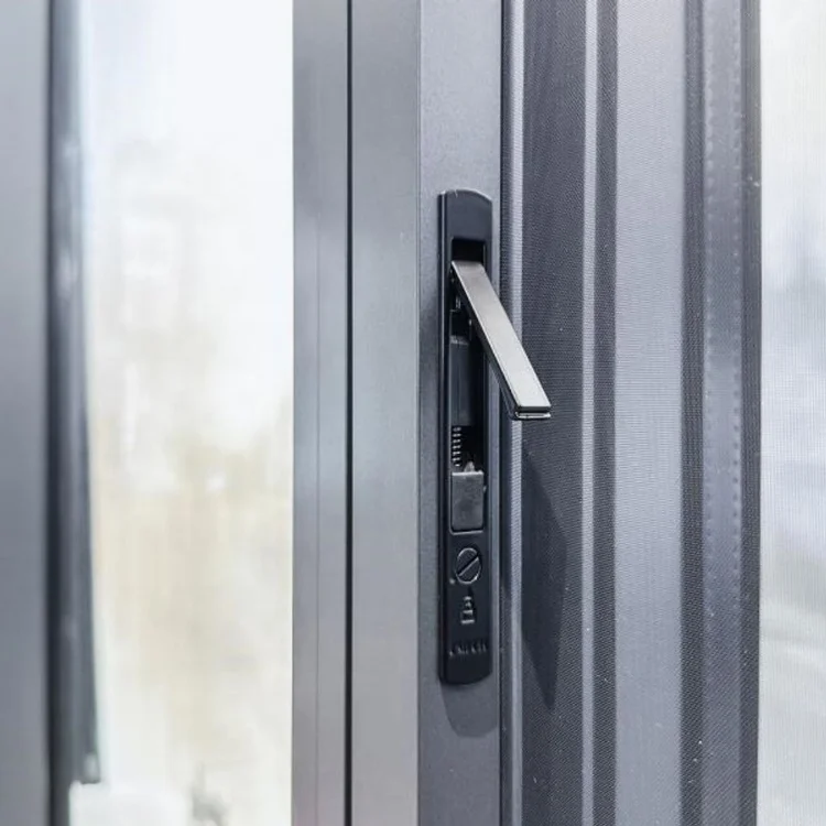 Exposed Aluminum Framing Thermal Windows  Glass Powder Coated Curtain Wall Facade Panels With Window