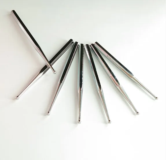 Hot selling! Beauty device stainless steel facial reflexology ear probe auricular probe/needle