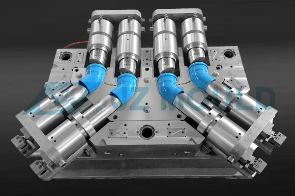 Plastic drainage pipe fitting mold maker for PVC pipe fittings