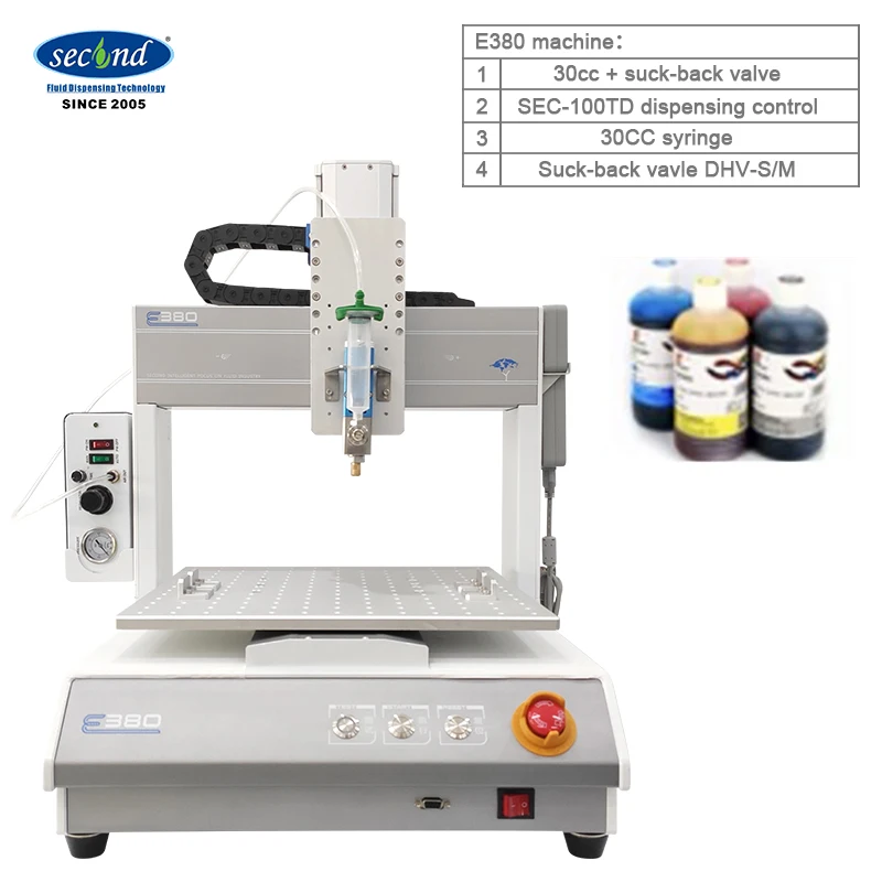 Manual glue dispenser with high precise dispensing air pressure controller