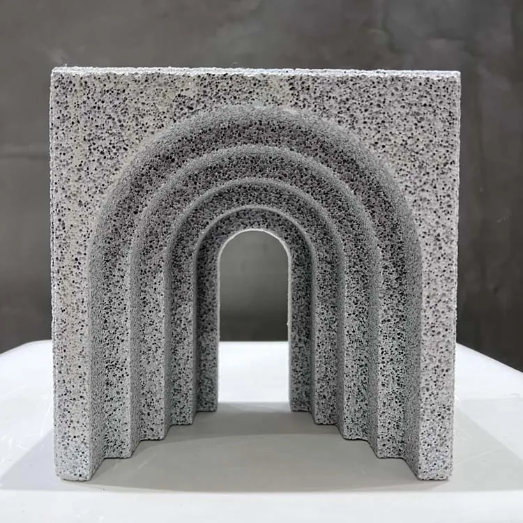 Фабричная плитка из вспененной глины декоративная обожженная вспененная керамическая полая кирпич