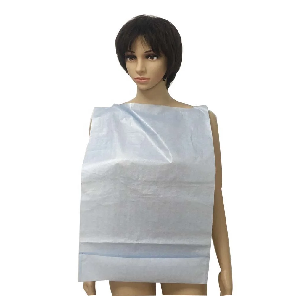 Hot selling Large Size Custom Adult Waterproof Bib OEM Service Disposable Apron