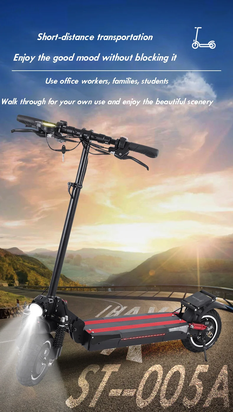 500w brushless motor big battery high quality  electric mobility scooter powerful for adults