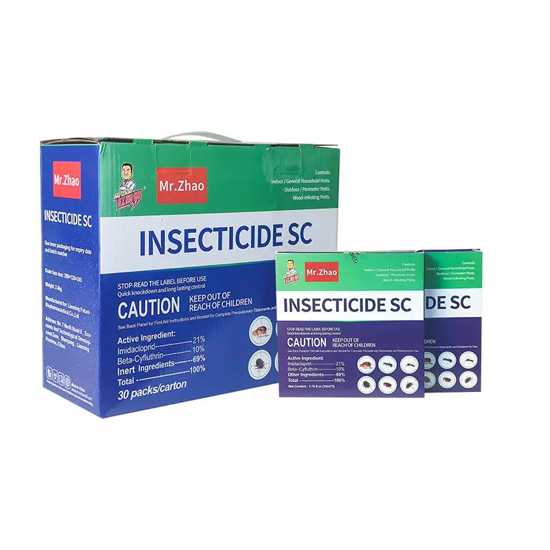 Mr.Zhao Chinese Manufacturer Imidacloprid 21% And Beta Cyfluthrin 10% Suspension Concentrate Insecticide Pest Control Products