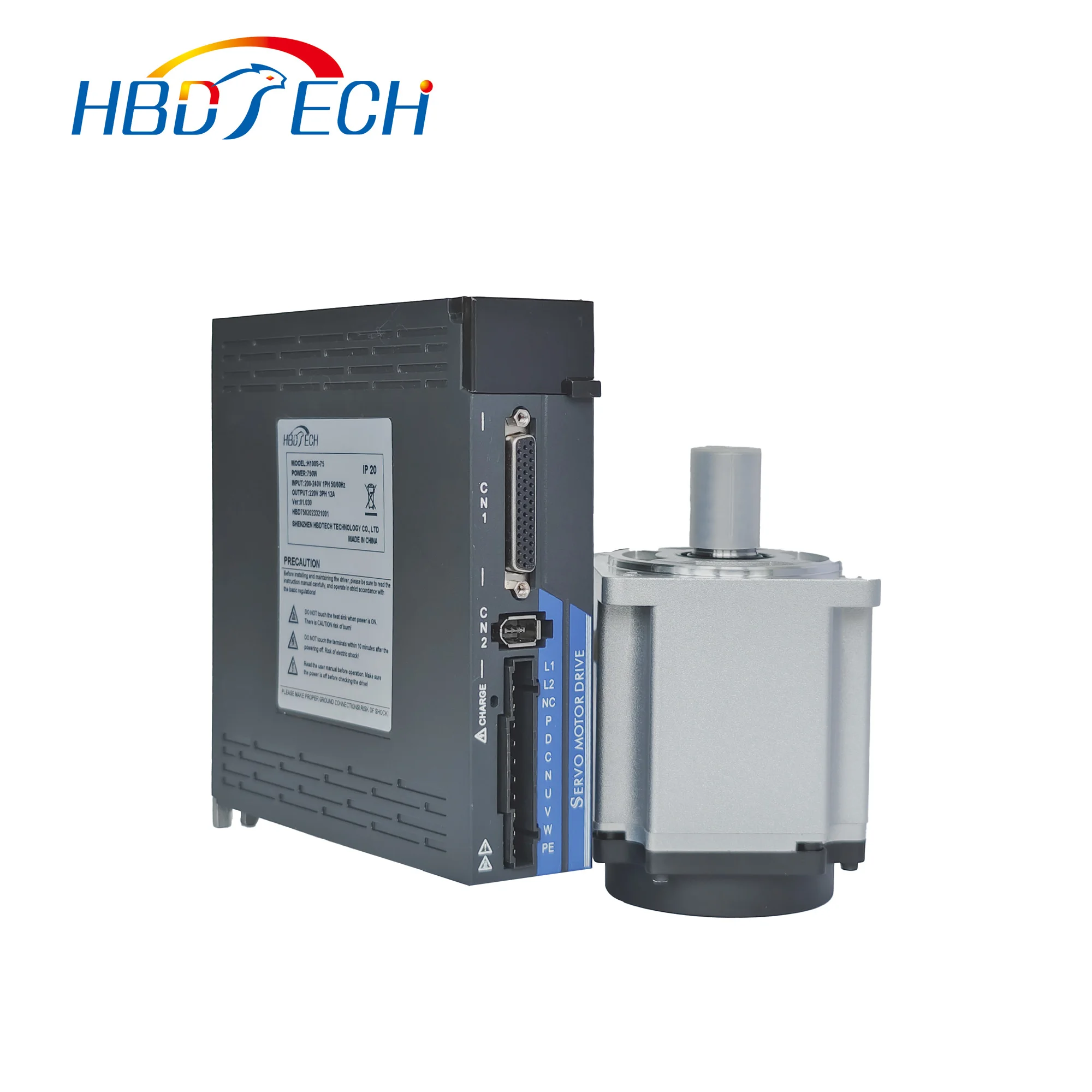 HBDTECH H100S Precision Control Servo Motor for CNC Automation
