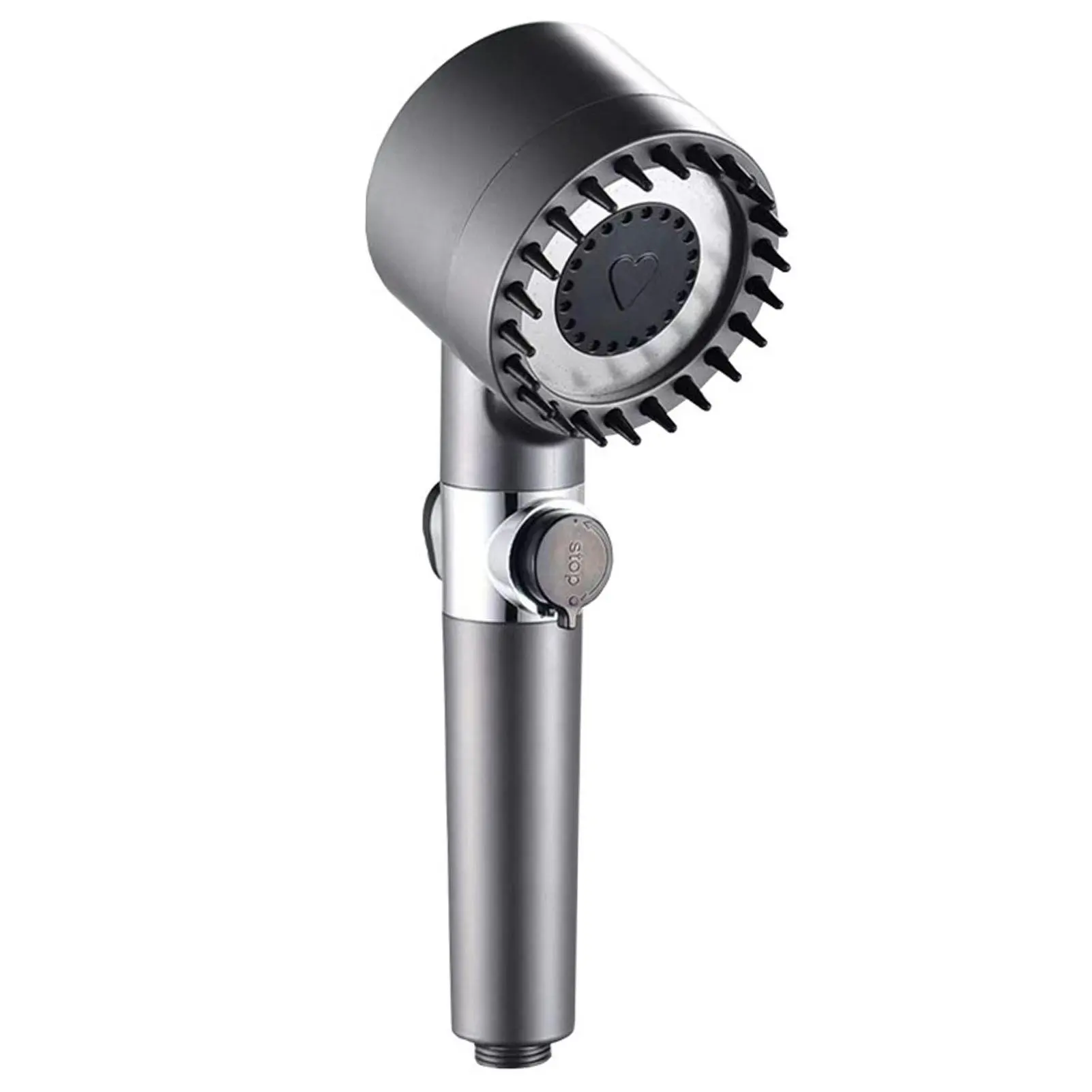 3 Modes Adjustable Shower set 4 in 1 Massage Shower High Pressure Water Saving One-Key Stop Spray Nozzle shower head