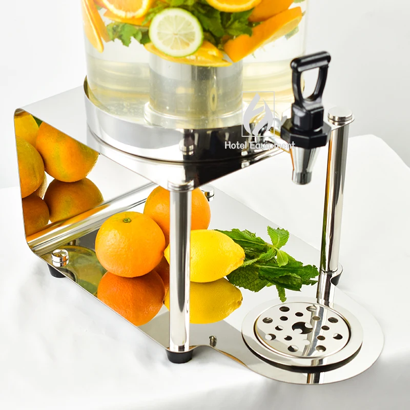 Double Tanks Juice Dispenser 16L Beverage Dispenser For Hotel Restaurant Home Party