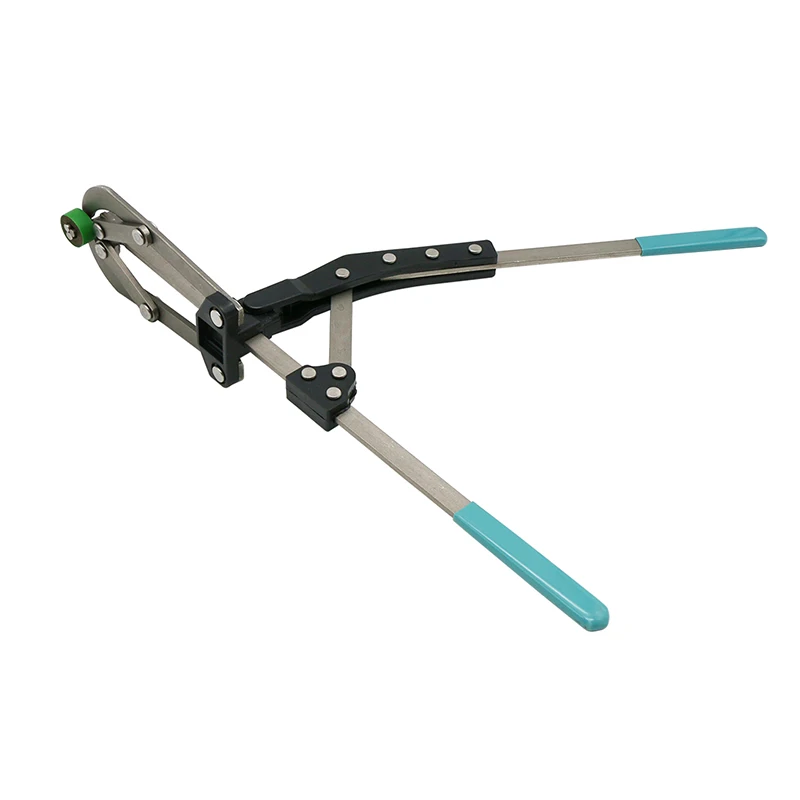 Veterinary Instrument Cattle Castration Emasculator Plier Bloodless Calf Castrator with Tri Bander Ring Bands