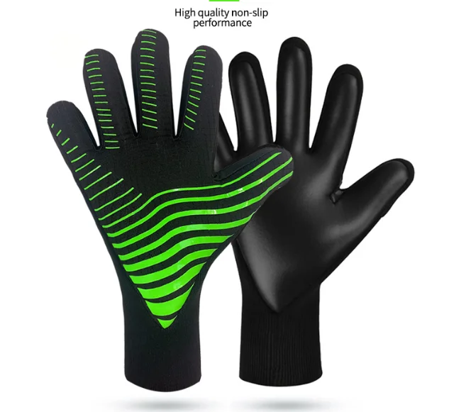Custom high Quality Latex Protective Professional Kids Soccer Goalkeeper Gloves With Kids Finger Protection