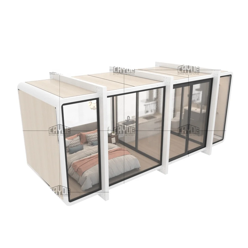 Быстросборный портативный 20ft studio подвижные каркасные дома крошечный дом