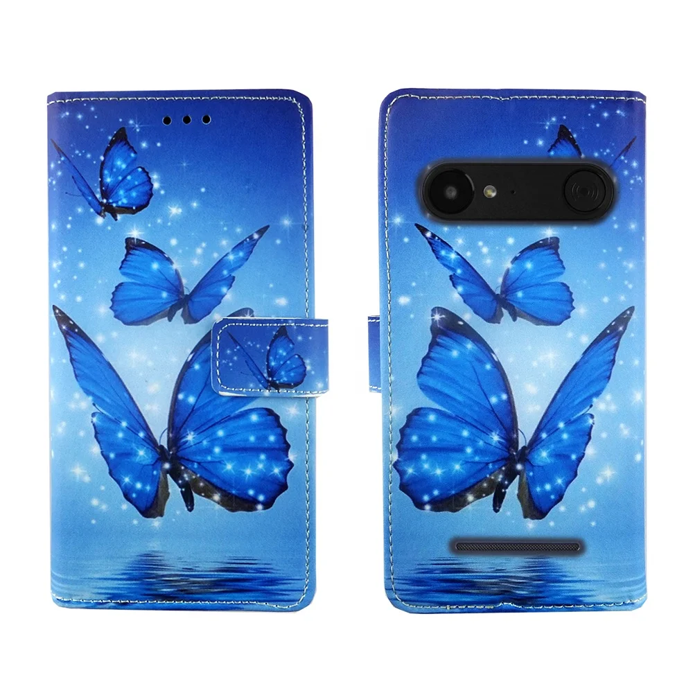 Luxury PU Flip Wallet Leather Case Trending Design Leather Flip Cell Phone Case For iPhone/Samsung/Huawei/Xiaomi