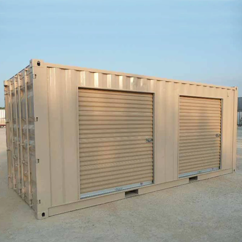 20 футов на высоком каблуке открытые сбоку туфли контейнер сборный 20ft ISO для транспортировки сухих грузов Self Storage дом с доставкой в грузовой ящик