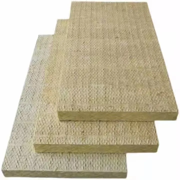 ISO Certified 30mm Basalt Rock Wool Board Modern Industrial Design Thermal Application Insulation Heat Insulation Materials