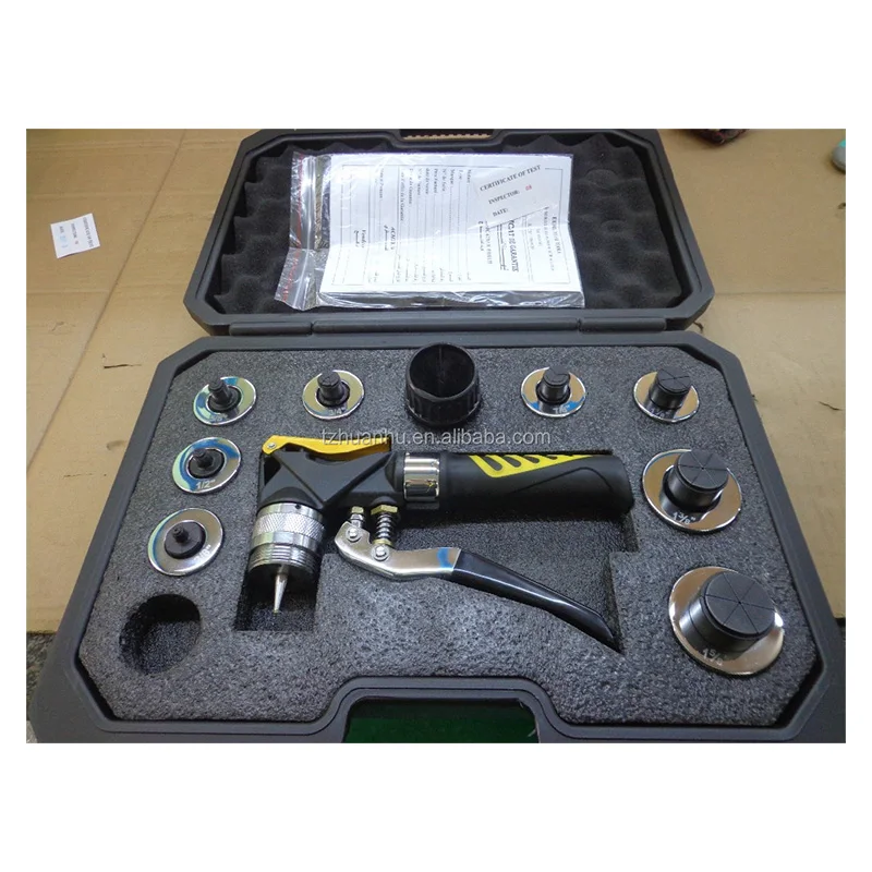 Hydraulic Tube Expander Tubing Expanding Swaging Kit HVAC Tools