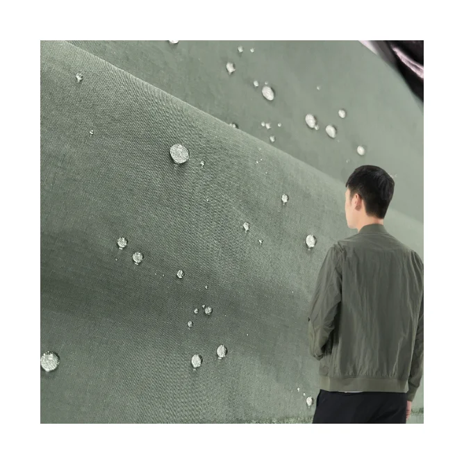 228t 70d Textiles Woven Outdoor Fashion Ripstop Taffeta 100% Nylon Taslan Taslon Fabric For outdoor Jacket