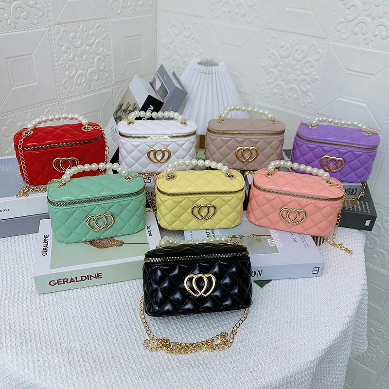 Wholesale girls crossbody bag luxury ladies candy small jelly purse chains woman mini hand bags